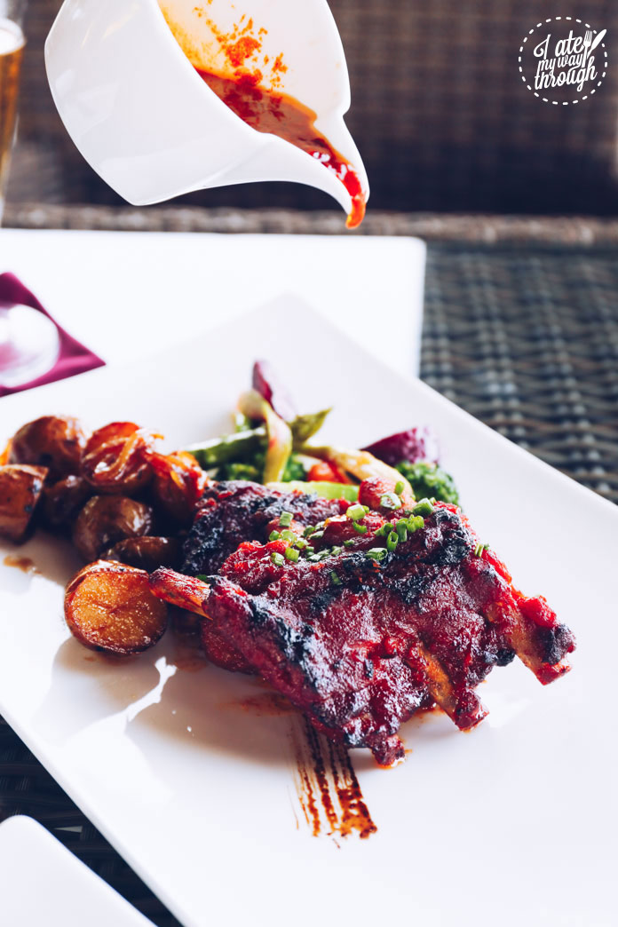 Korean pork ribs