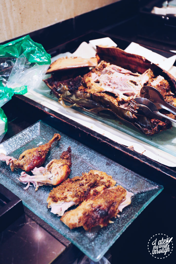 Bebek Betutu (whole smoked duck) - in-villa dining