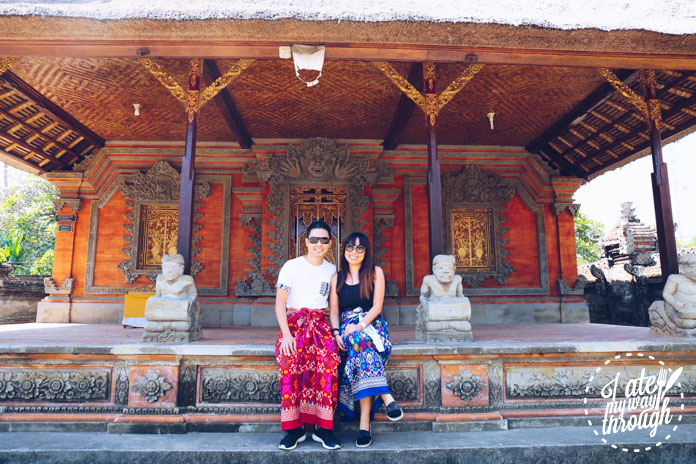 Zen and I at Puseh Batuan Temple