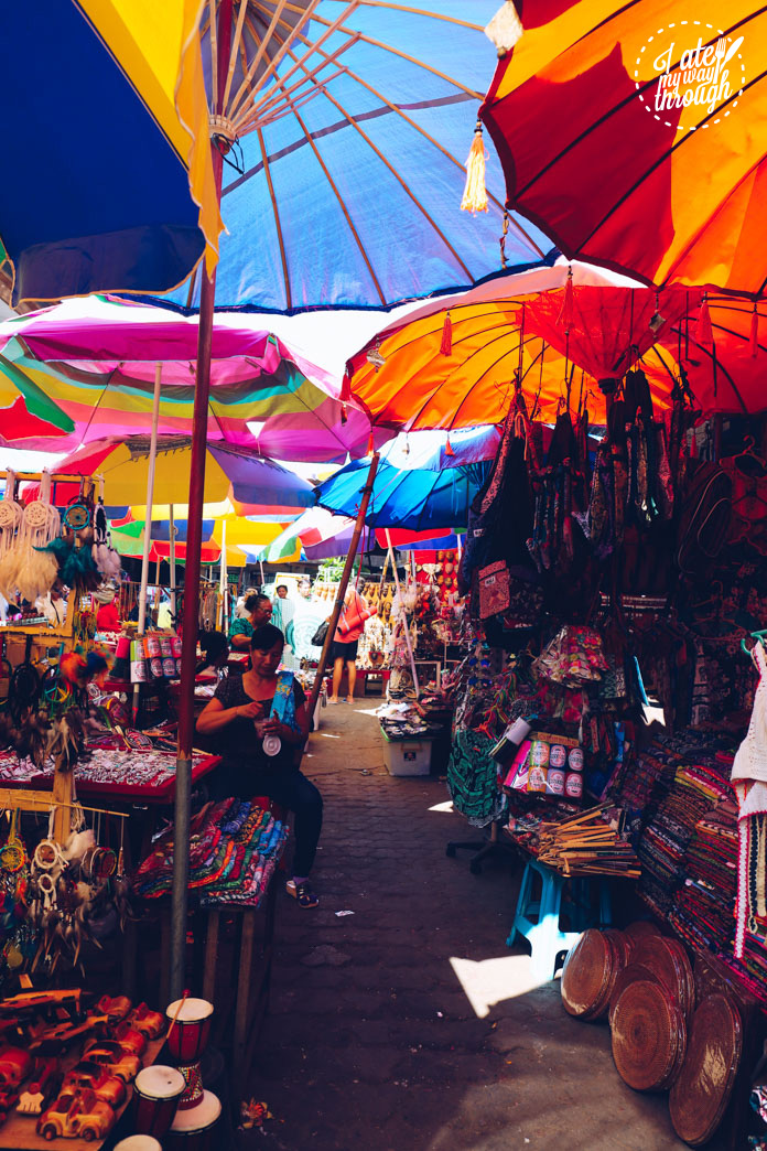 Souvenirs at Ubud Art Market