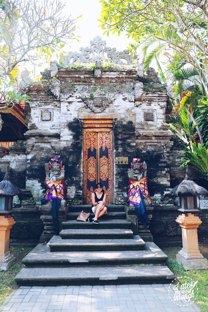 Jennifer Lam at Ubud Palace
