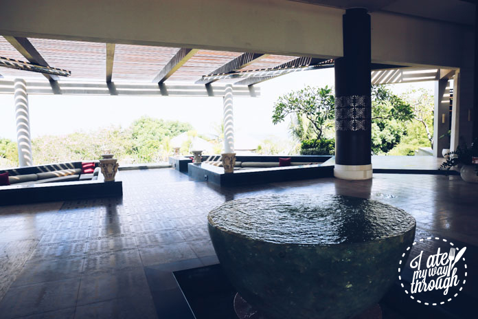 Part of the lobby