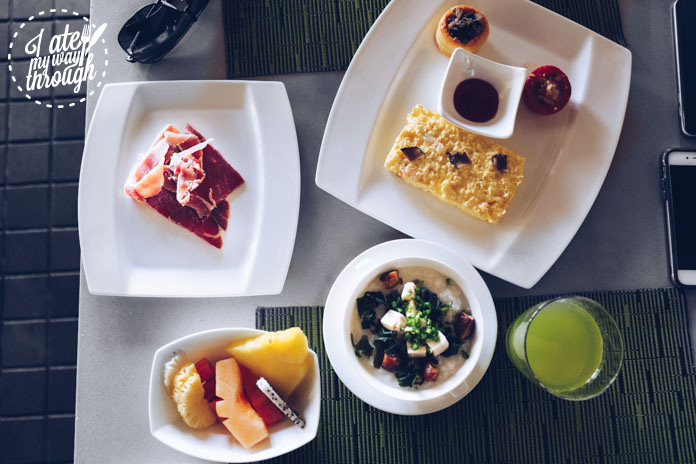 Breakfast on day one