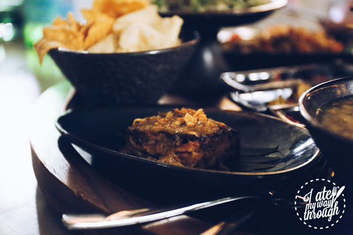Babi Panggang, slow roasted pork with bumbu guling (Rp 150,000)