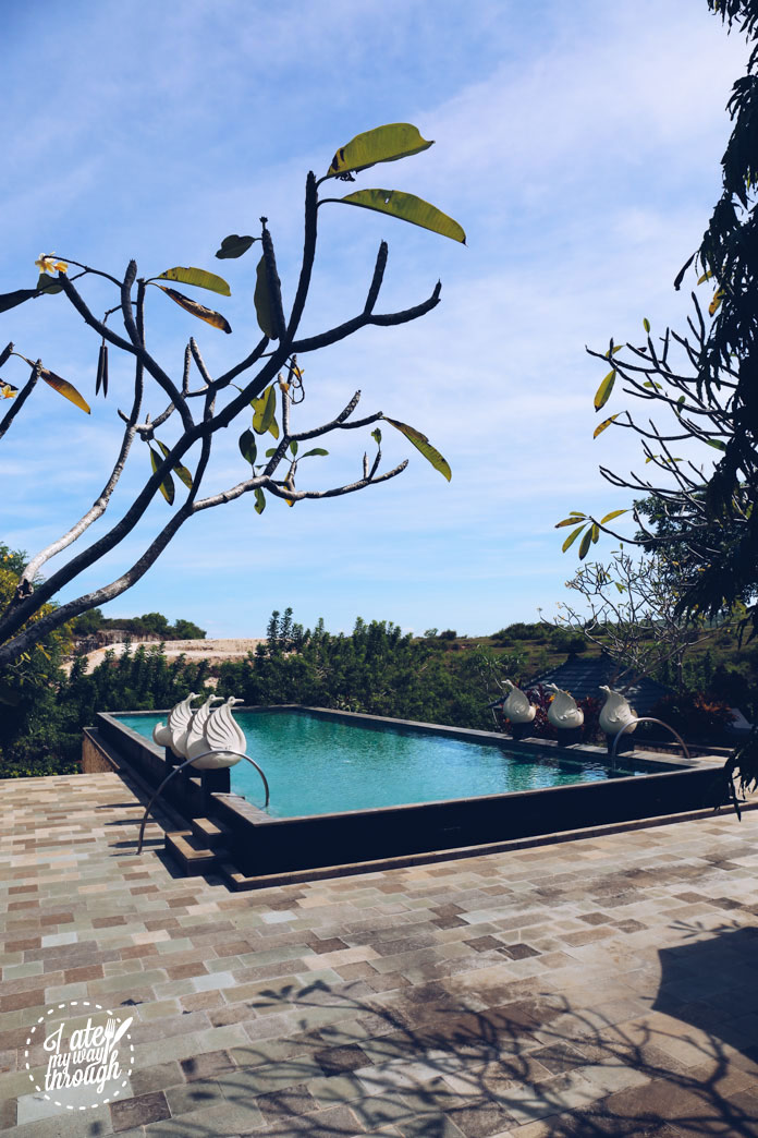 One of two pools