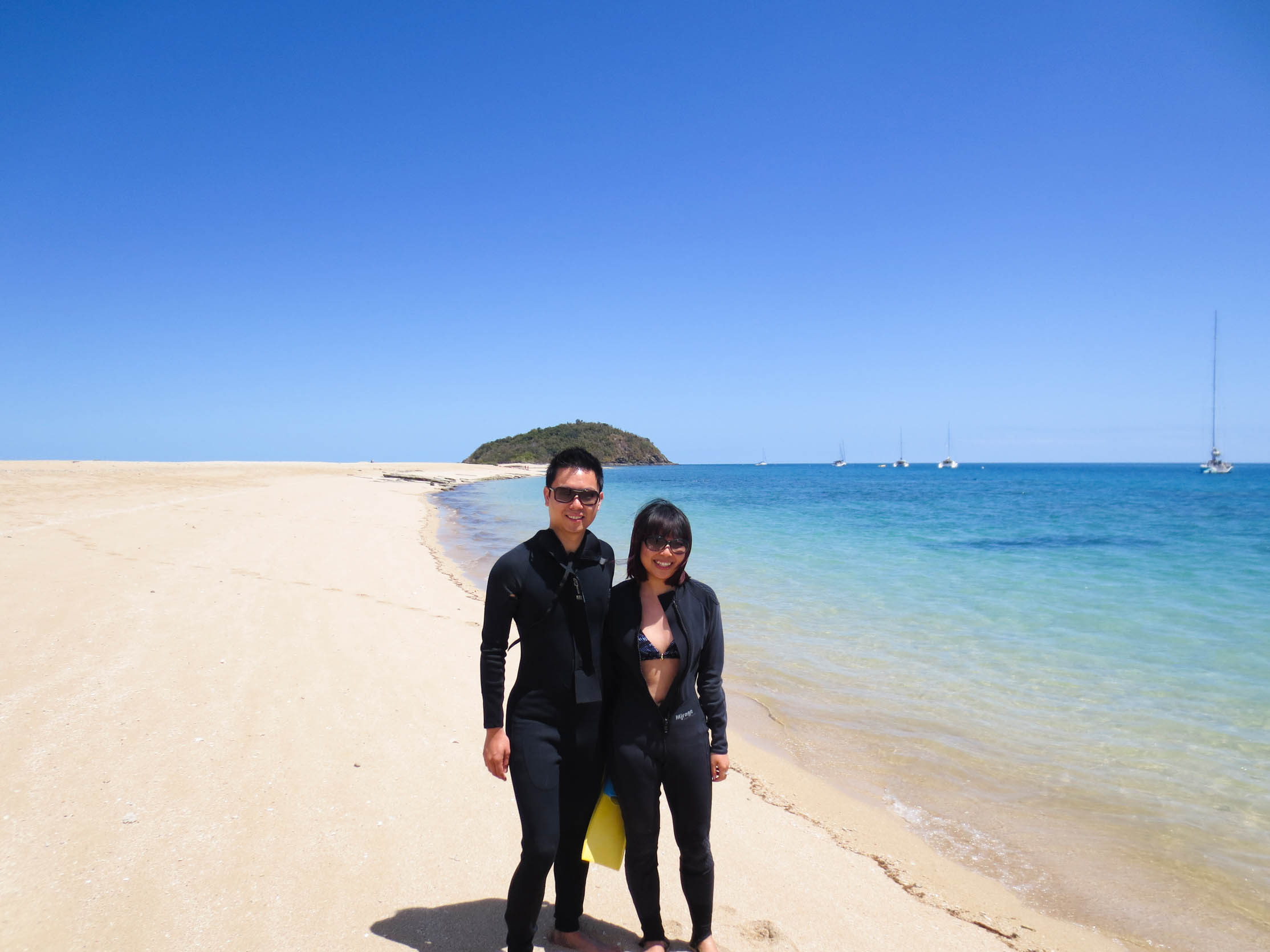 Snorkelling at Langford Reef