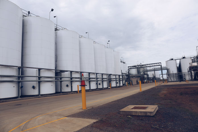 More wine tanks at McWilliams Winery