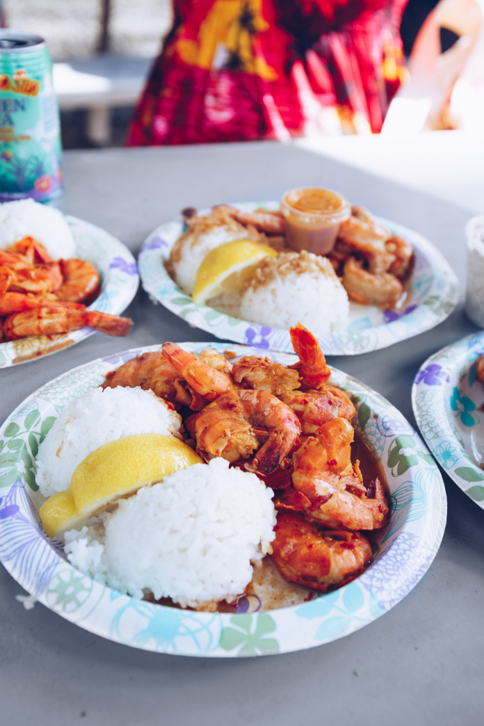 Hot & spicy garlic shrimp