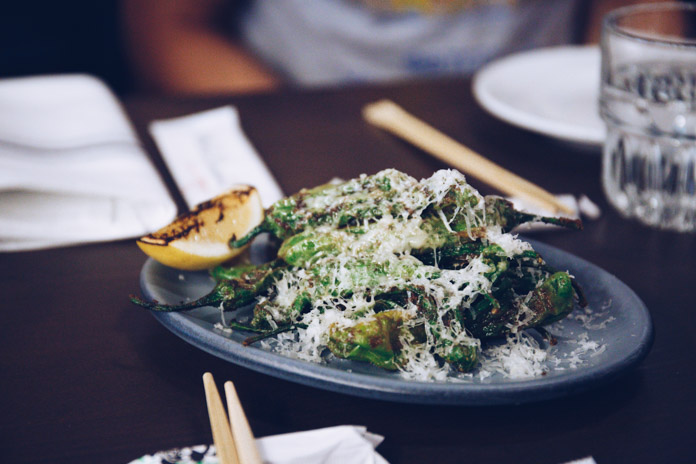 Shishito peppers
