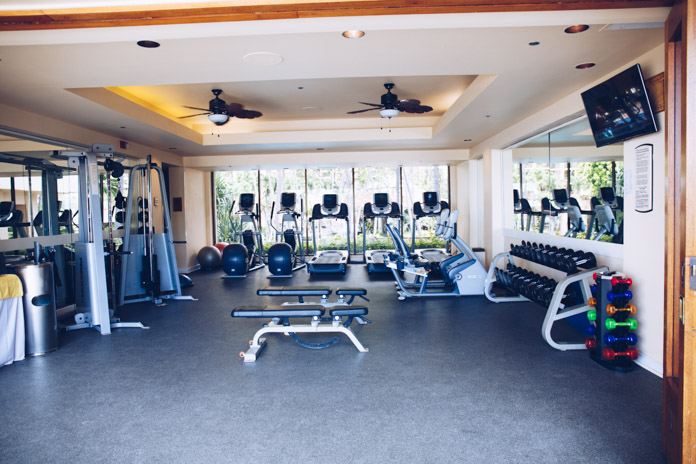 Fitness centre at the Ali'i Tower