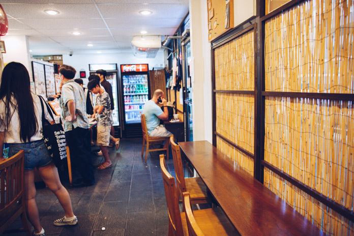 Interior of Musubi & Bento Express Iyasume