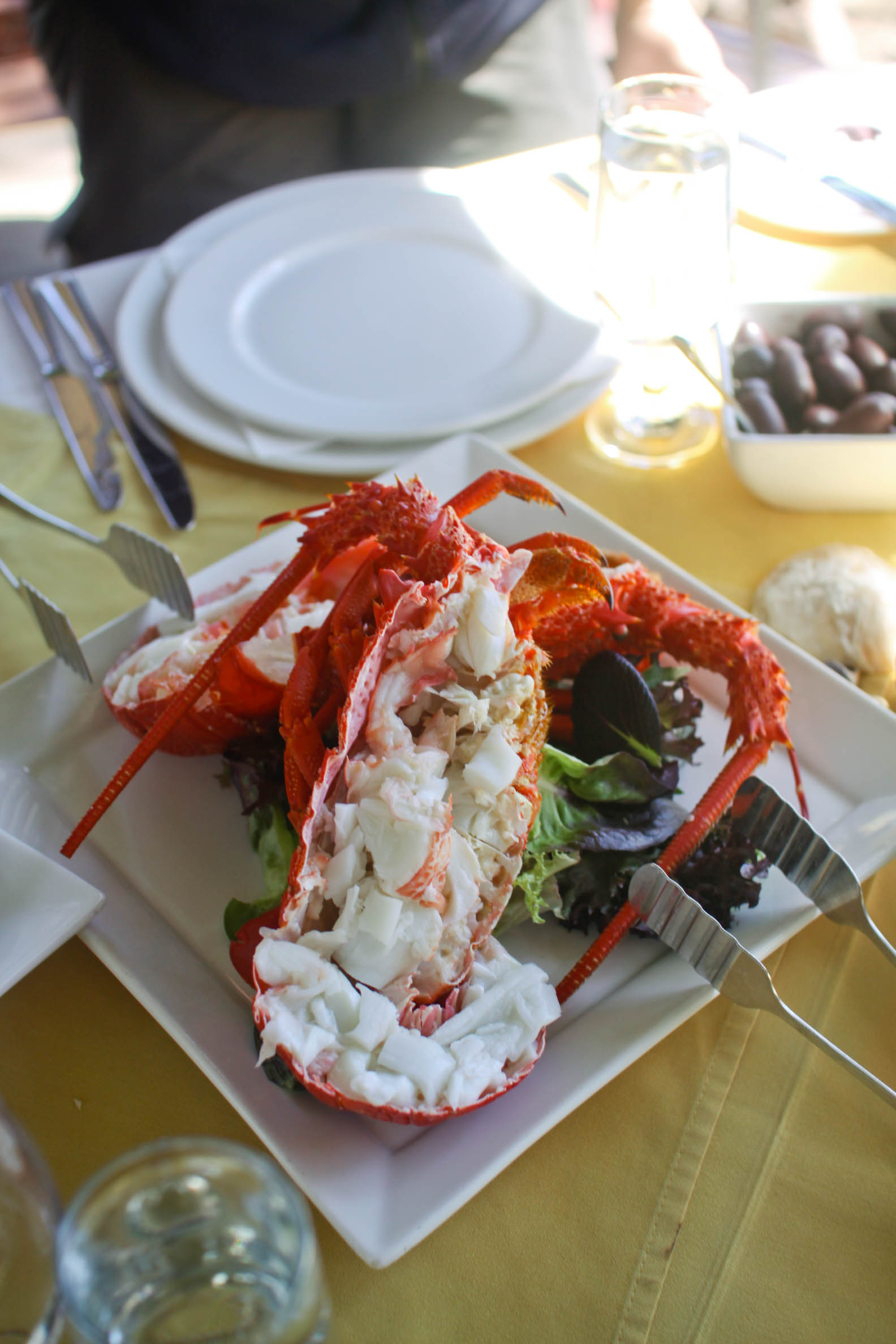 Wineglass to Wine Glass experience - Freycinet National Park, East Coast Tasmania - lobster